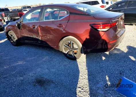 2025 Nissan Sentra Sv from USA, damaged, VIN 3N1AB8CV7SY342626